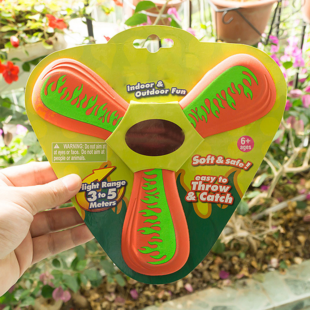 Kids Education Recreation - Colorful Eva Children Boomerang Lightweight Decompression