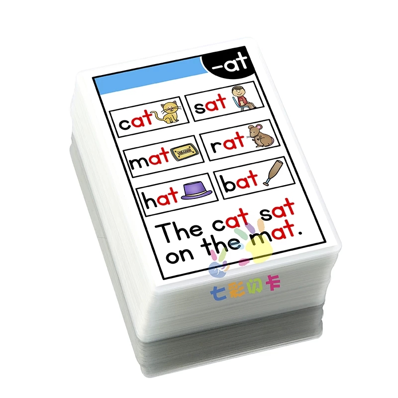 Phonics Card Game - 107pcs Roots Phonics Cards For Children