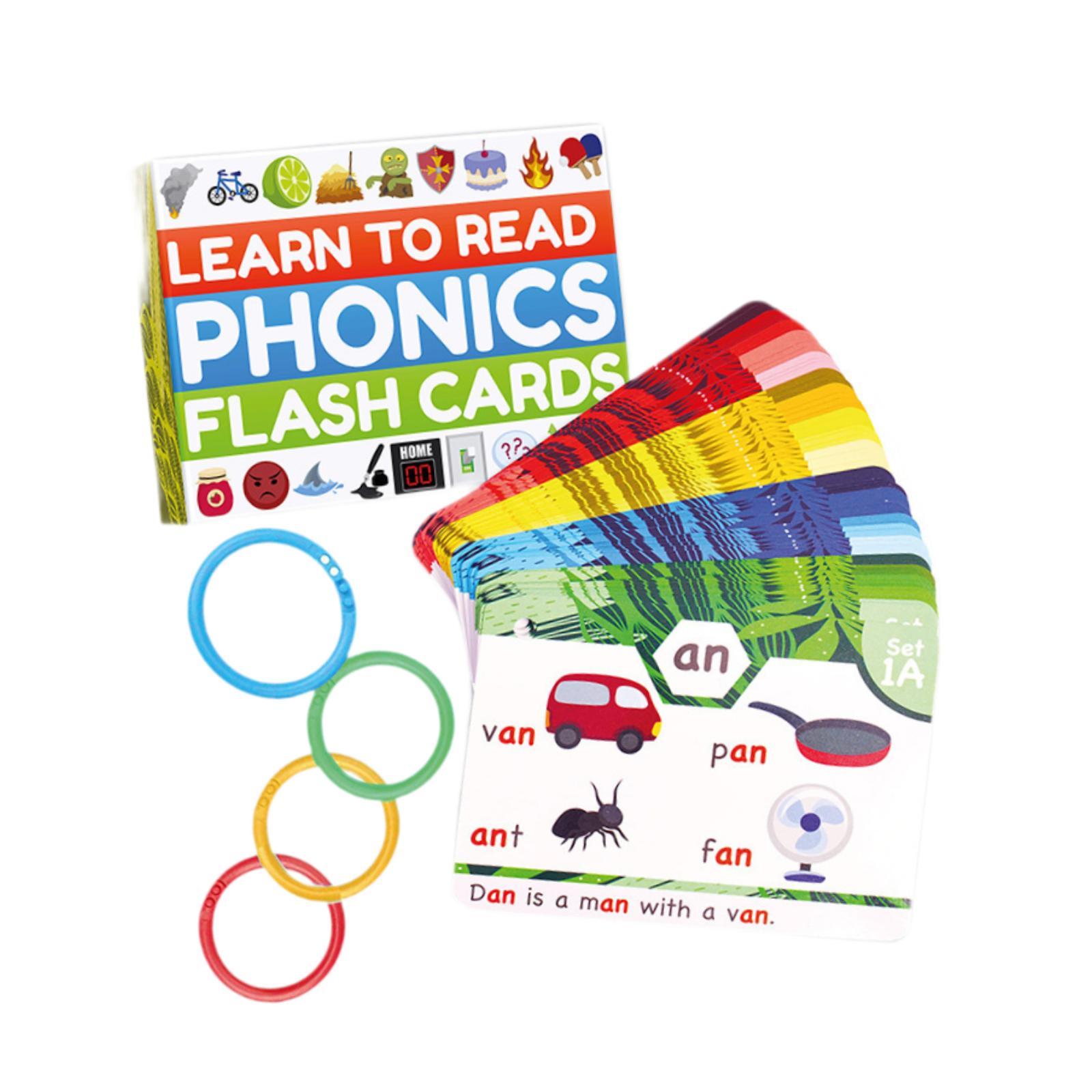 Phonics Card Game - Phonics Game Sight Word Flash Cards