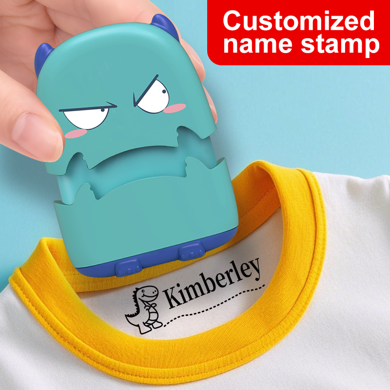 Kids Education School - Personalized Student Name Stamp-Custom Waterproof Seal,Non-Fade