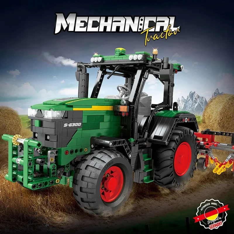 Kids Education App Free - 1664PCS Agricultural Tractor Building Blocks Rc