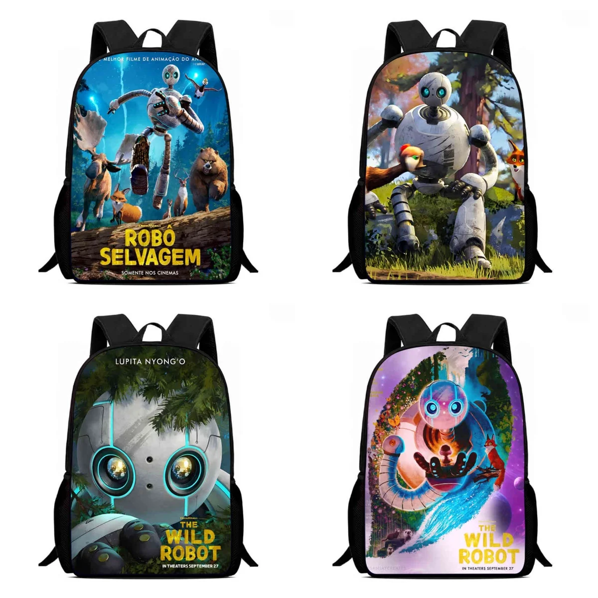 Kids Education School - Mochila School Backpack for Child, Cartoon