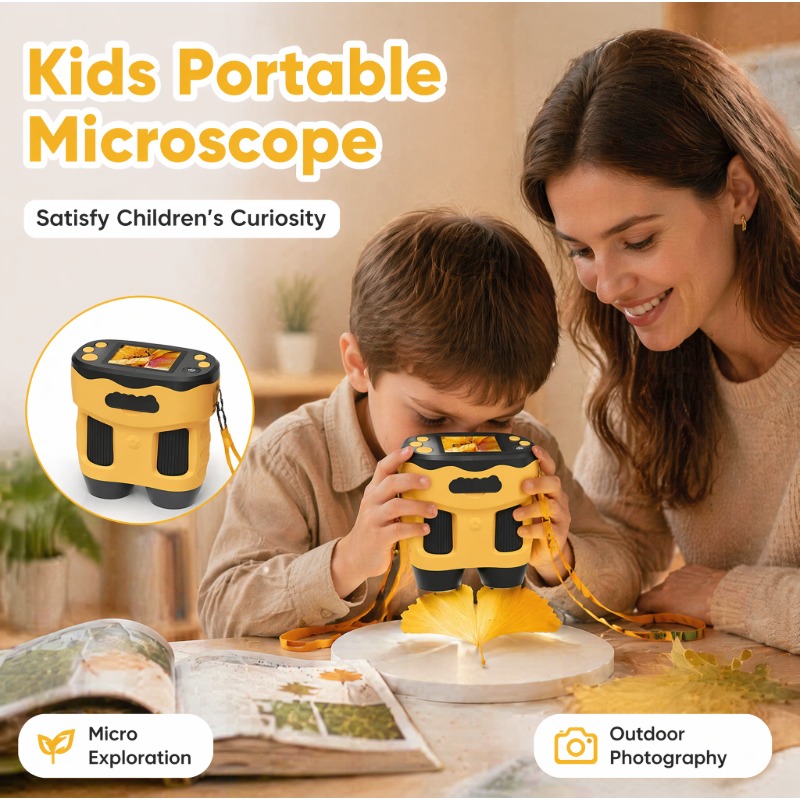 4K 1000X Microscope Camera Dig - Kids Education News review and price