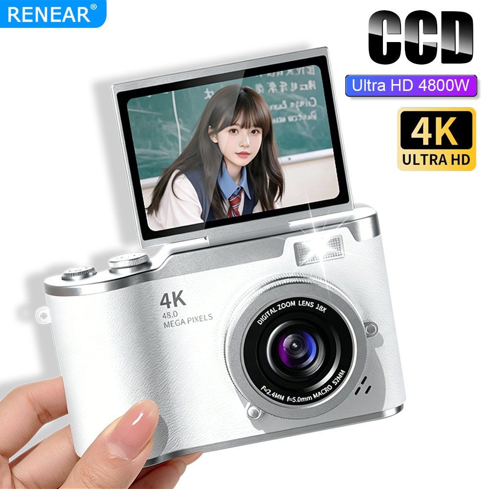Portable 4K CCD Digital Camera - Kids Education News review and price