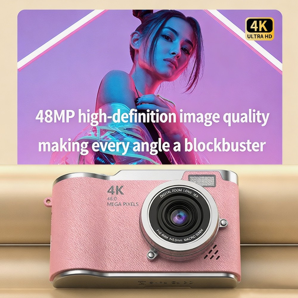 Portable 4K CCD Digital Camera - Kids Education News review and price