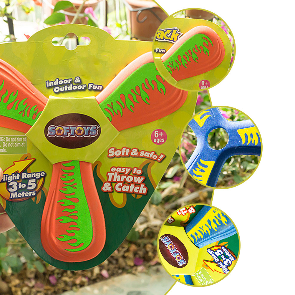 Colorful Eva Children Boomeran - Kids Education Recreation review and price