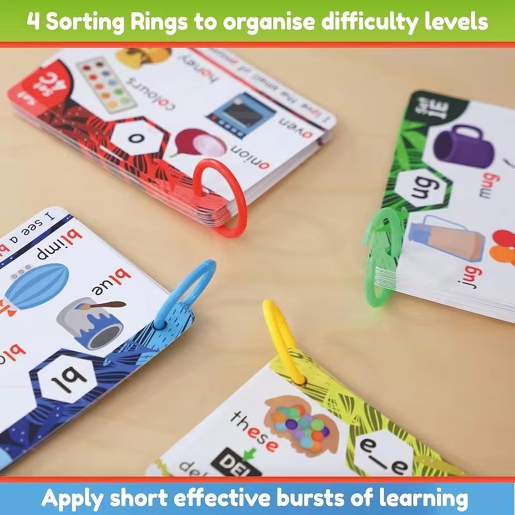 ROSQ Phonics Sight Words Flash - Phonics Card Game review and price