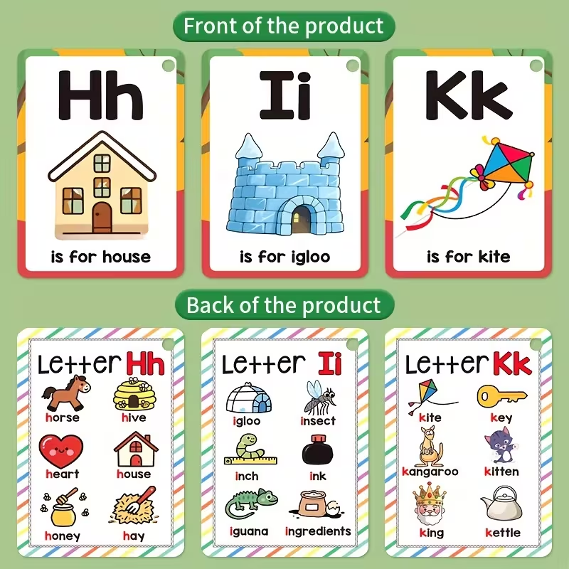 Alphabet Phonics Flash Cards f - Phonics Card Game review and price