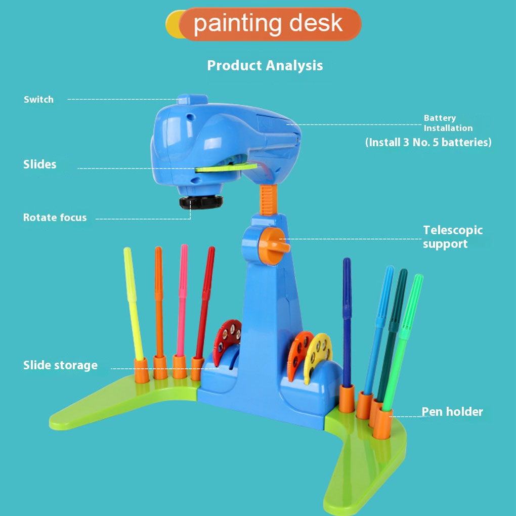 Educational Kids Drawing Table - Drawing Projector Kids review and price