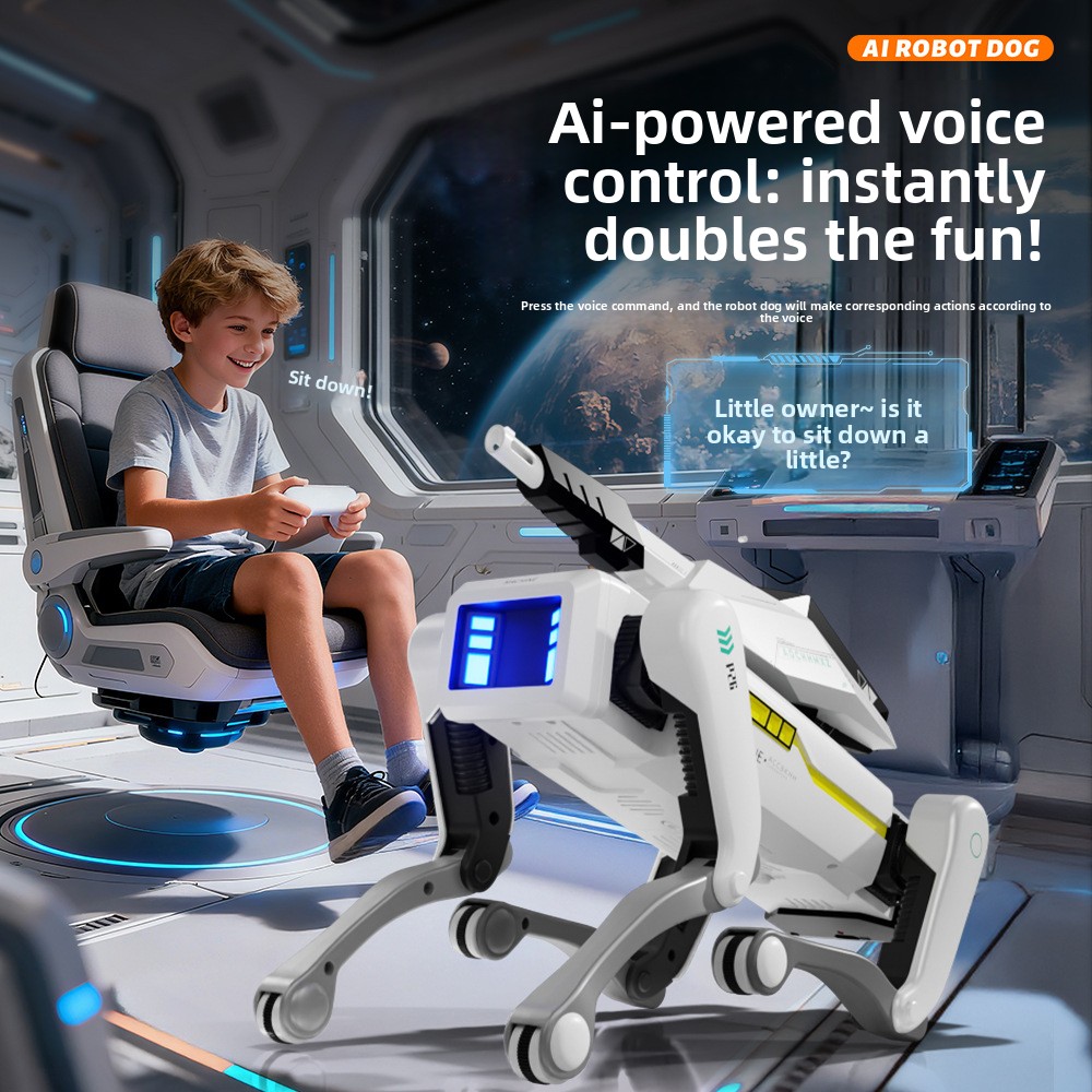 AI Intelligent RC Robot Dog Vo - Kids Education App Free review and price