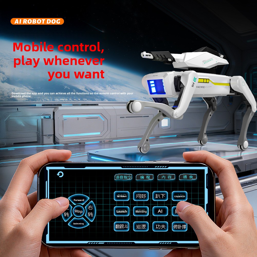 AI Intelligent RC Robot Dog Vo - Kids Education App Free review and price