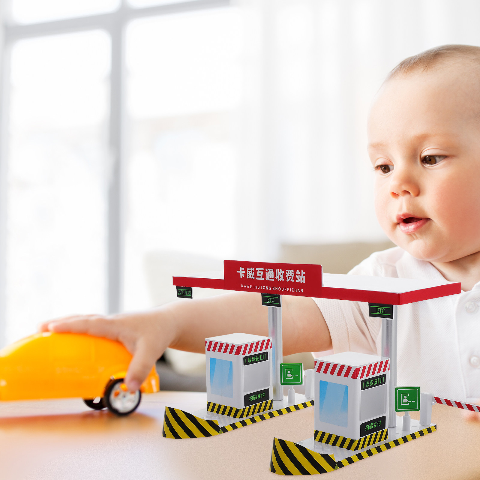 Plastic Toll Booth Playset Hig - Kid Education review and price