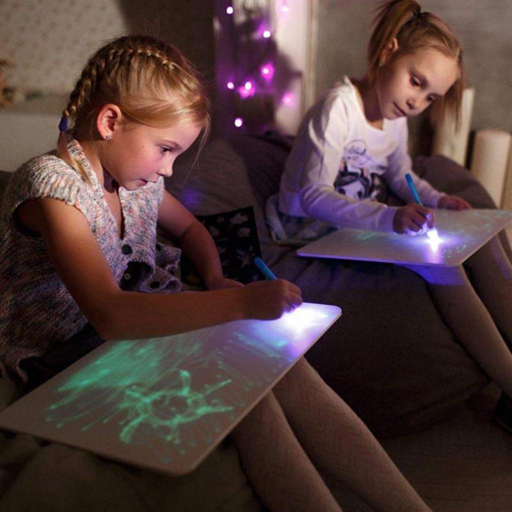 Kids Glow Paint Drawing Tablet - Drawing Projector Kids review and price
