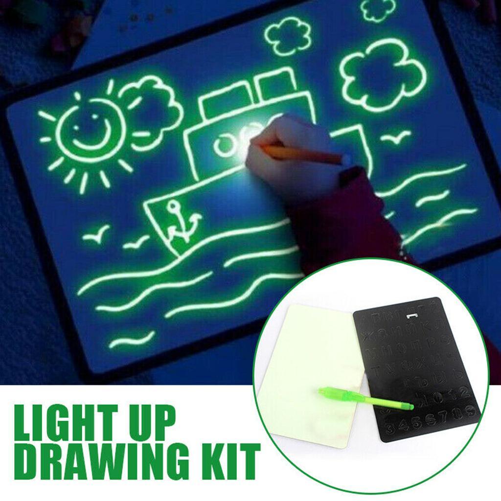 Kids Glow Paint Drawing Tablet - Drawing Projector Kids review and price