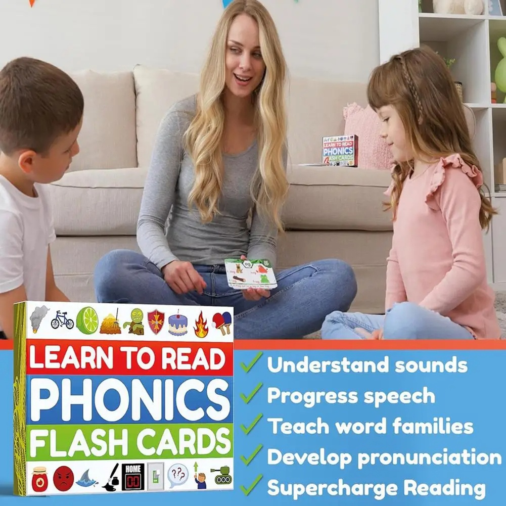 ABLJ Phonics Sight Words Flash - Phonics Card Game review and price
