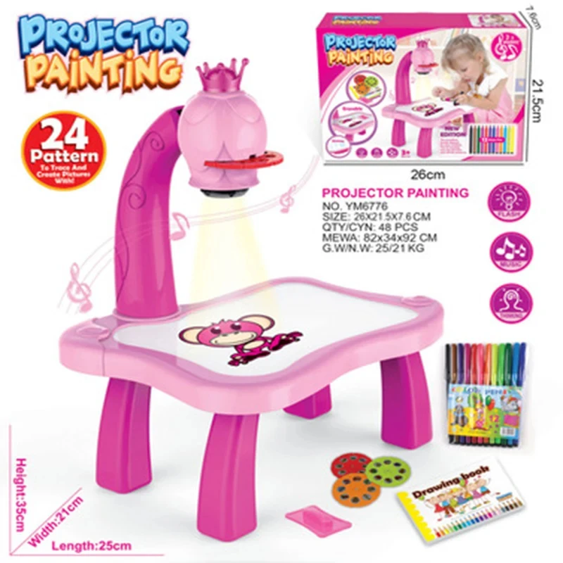 Children LED  Projector Art  D - Drawing Projector Kids review and price