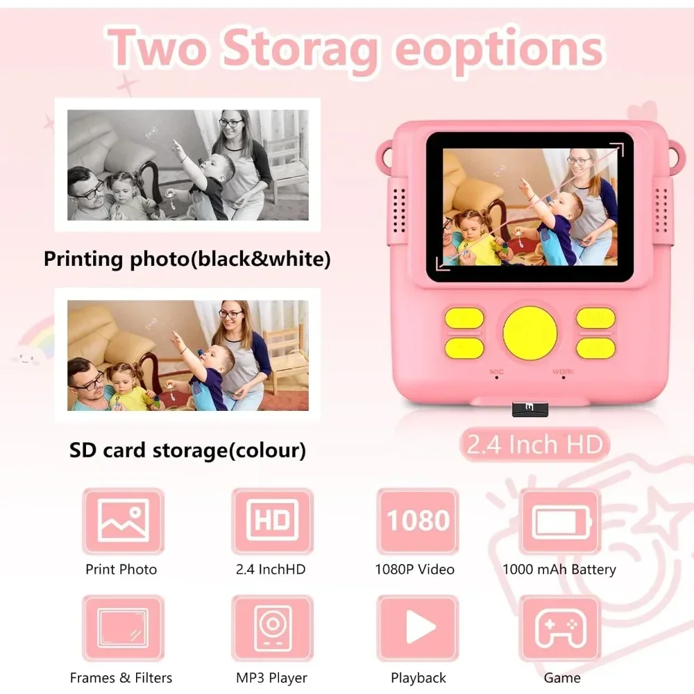 Instant Print Camera for Kids, - Kids Education News review and price