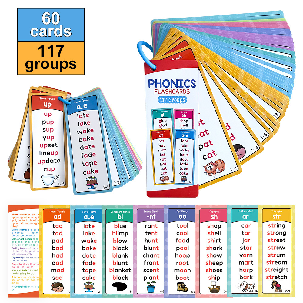 Portable English Natural Spell - Phonics Card Game review and price