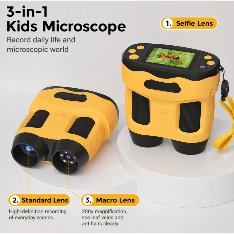 Microscope Camera 4K 1000X Dig - Kids Education News review and price