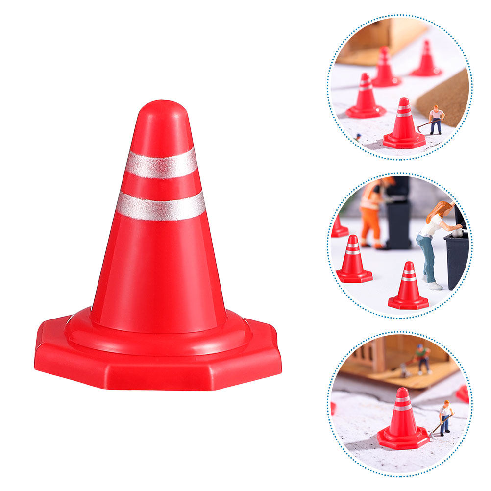24Pcs Mini Traffic Cones Red P - Kid Education review and price