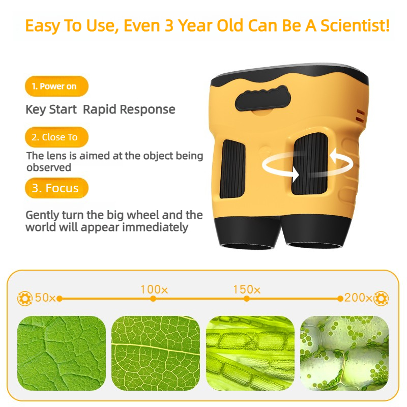 Microscope Camera Digital Hand - Kids Education News review and price