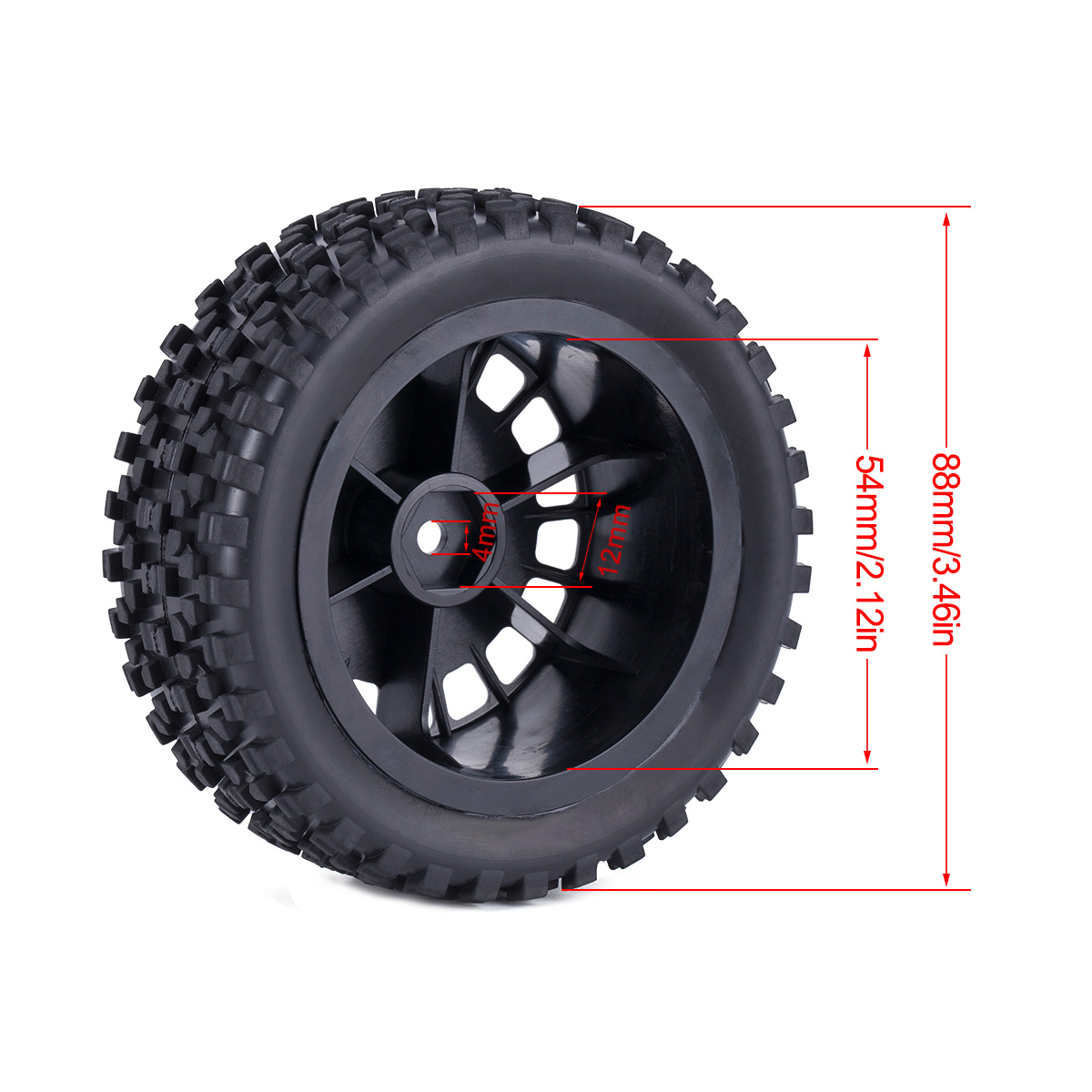 Rc Rally Tires for 1/10 Wltoys - Tamiya Model Rc Car review and price