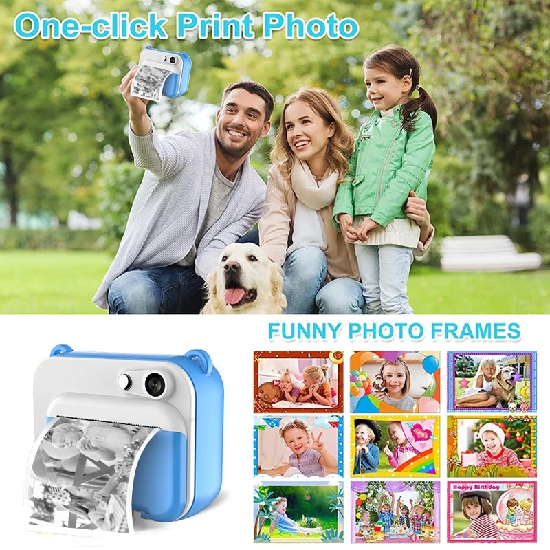 Children's Camera With Print K - Kids Education News review and price