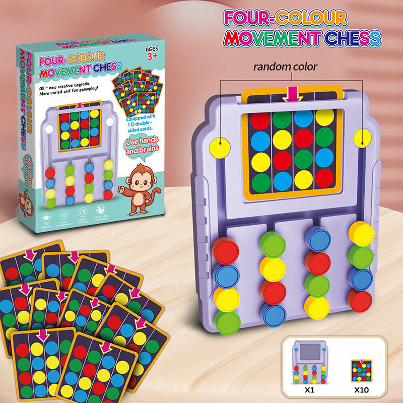 Four-Color Tic-Tac-Toe Logic T - Kids Education Material review and price